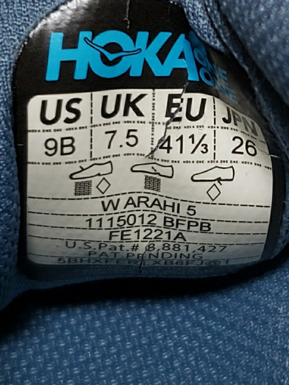 Hoka One One Arahi 5 Running Shoes Sneakers - Picture 8 of 8